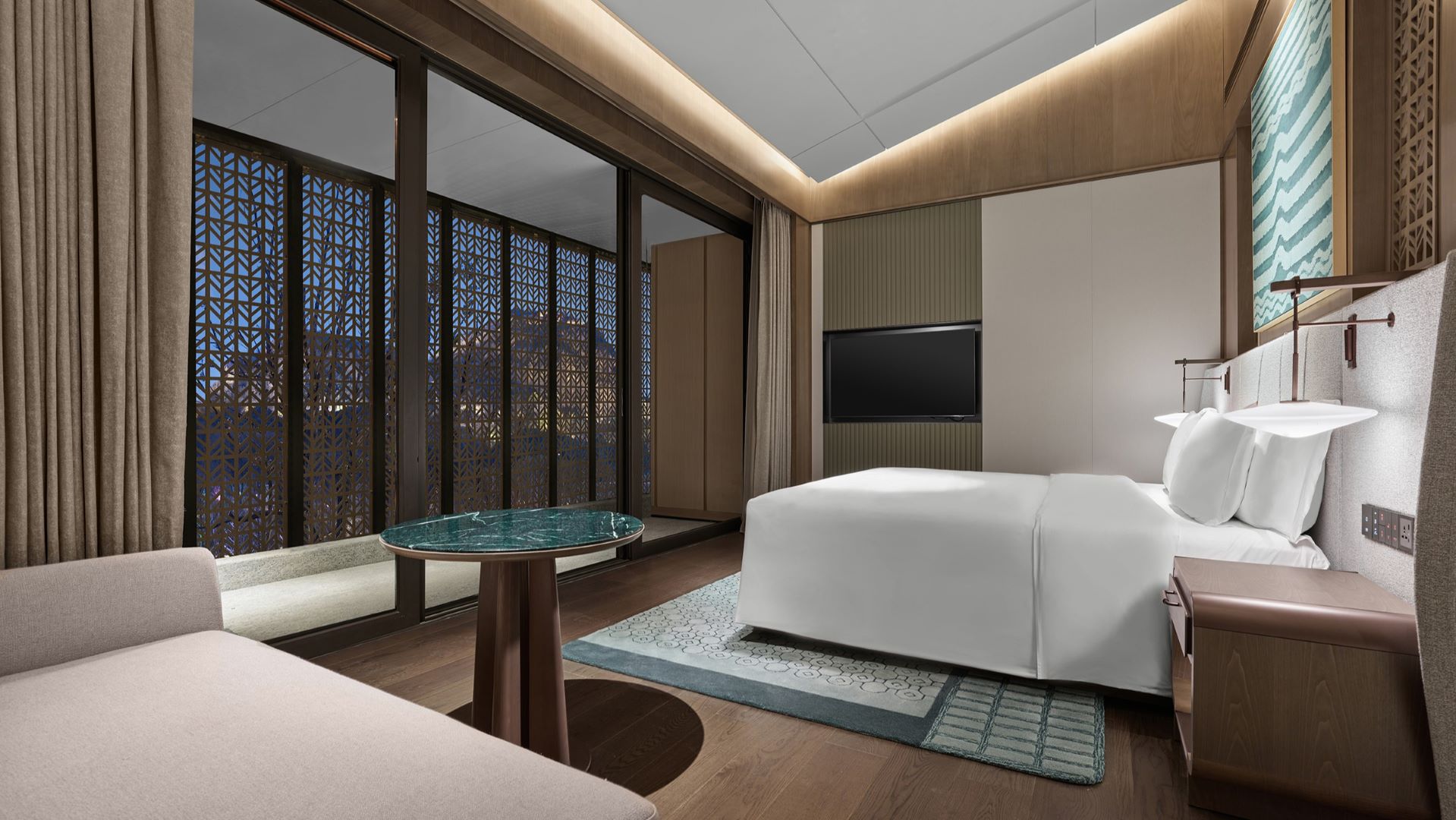 BTCNSS 天狮别院卧室Lake View Suite